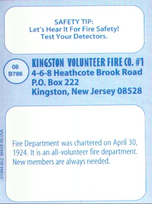 Back of Collector's Card #8