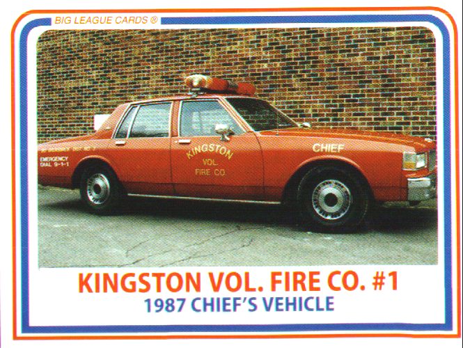 1987 Chevrolet Caprice Fire Chief's Car