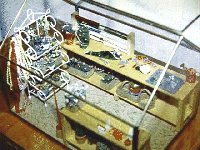 Flower Shop In Glass and Brass Box