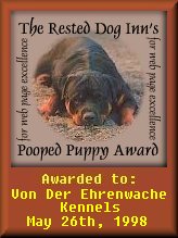 Pooped Puppy Award