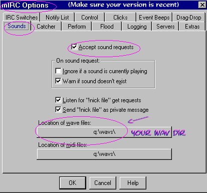 example from mirc