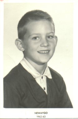 Michael King Shaw's school picture. Age: 7