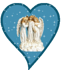 heart shape, animated with three angels from Angel_Heart