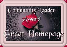 homesteader award with a red rose