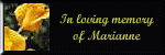 In Memory of Marianne...