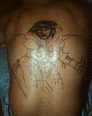 A back peice in the works.