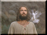 The Holy Spirit descending on Jesus.