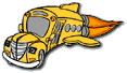Flying School Bus.