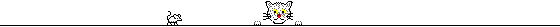 small line divider with cat and mouse
