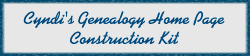 Cyndi's Genealogy Home Page
Construction Kit