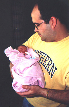 Sarah with Uncle Dan