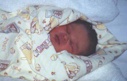 Another picture in the bassinet