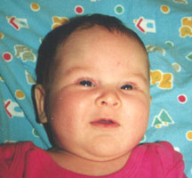 Sarah at 9 weks
