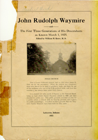 Reunion Handout, 1925