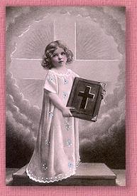 Girl and Bible