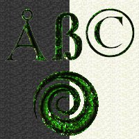 Green Glitter