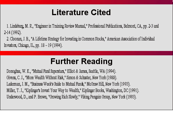Literature Cited and Further Reading