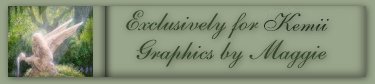 Exclusively for Kemii Graphics by Maggie