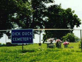 Dick Duck Cemetery, Catoosa, Rogers County, Oklahoma
