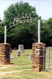 Hogan Cemetery, Locust Grove, Mayes County, Oklahoma