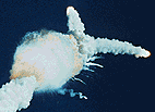 Challenger explodes