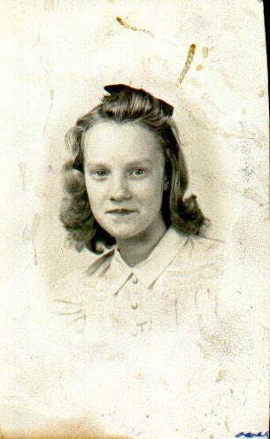 Mom as a young girl