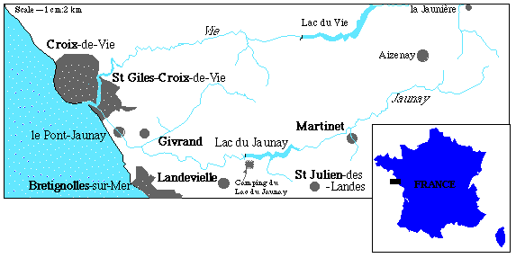 River Jaunay map