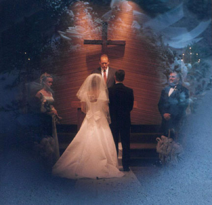 During the service