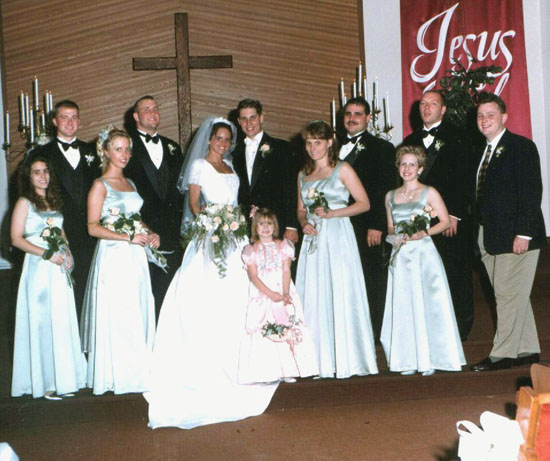 The wedding party