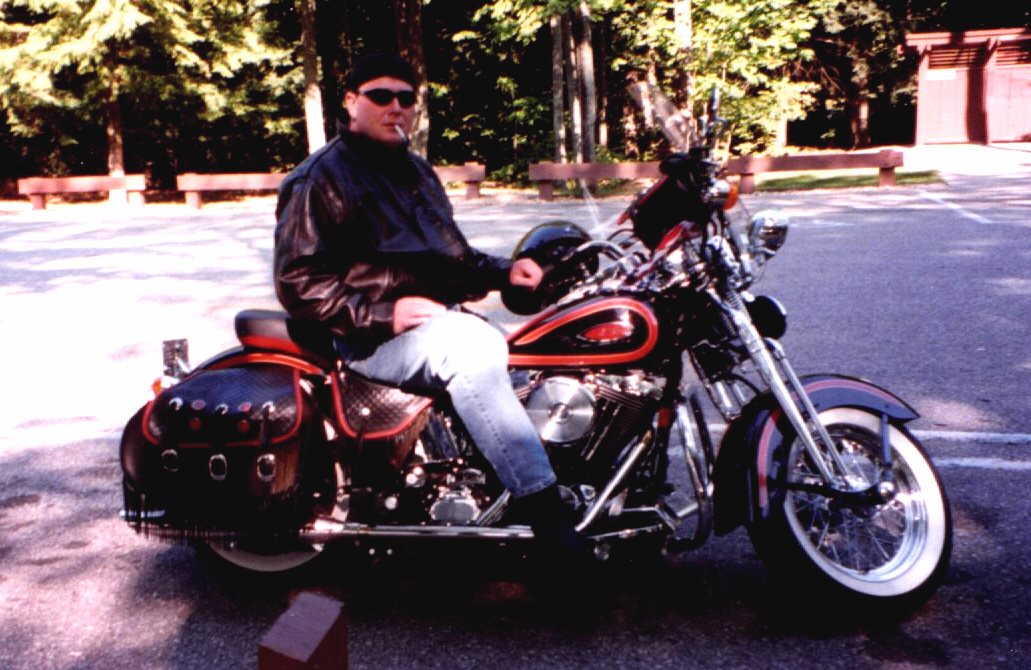 Jeff and his Harley