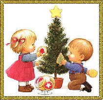 Hanging cookies on the Tree
