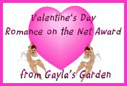Valentine's Day Award from Gayla