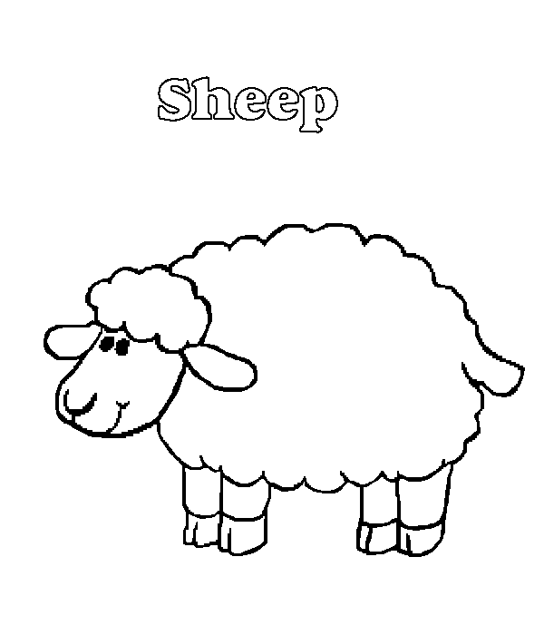 House of Hugs Farm Animals Coloring Page 1 House of Hugs Farm Animals Coloring Page 1