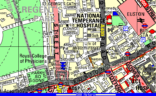 [ Regent's Park Map ]