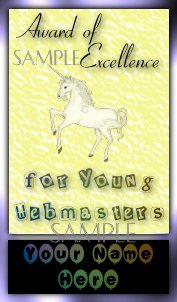 Award of Excellence for Young Webmasters (Girls)