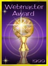 TinyRay's Webmaster Award of Excellence