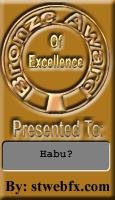 Woohoo! My first award! yip...Yip!...YIP!!!