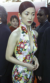 Zhang Ziyi At The 2001 Oscars