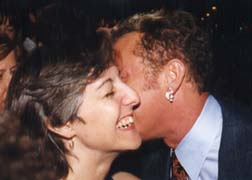 Michael kissing Mary Lou!!