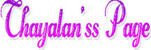 Welcome to Thayalan's Page