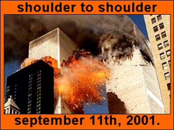 [World Trade Center attack image created by Philippa from U.S.]