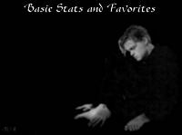 Basic Stats and Favorites