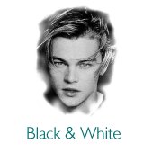 Black and  White