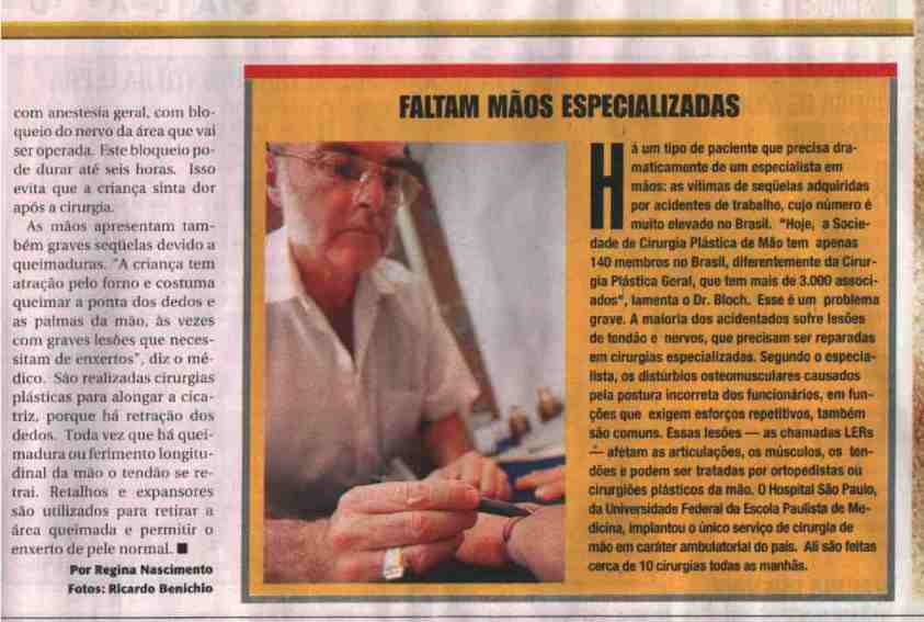 reportagem de 11 de abril de 1998 - se��o Sa�de - p�g 79