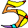 (5)