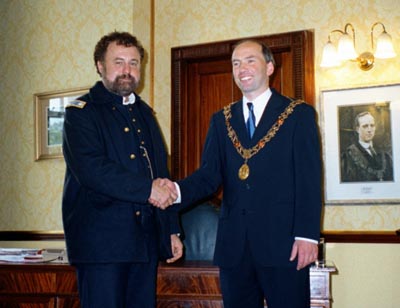 With the Lord Mayor