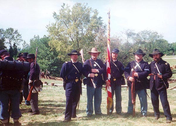 With Furled Flag