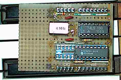 MKC controller: top view