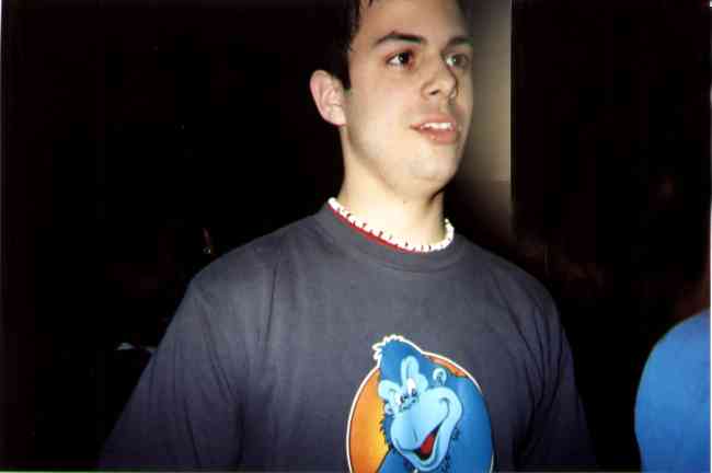 Whoa! Its Josh from Plimpton32..I don't think he knew I was takin this..this was on my prom night..at the bowling alley..woo..