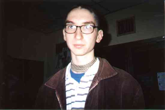 Wow..its Pete! Again! This was taken on prom night too..doesn't he look happy? Hehe..he almost looks Emo..